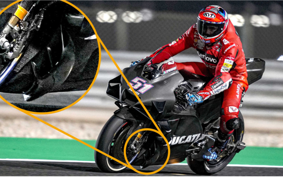 Er Ducati með nýtt „Scooop“ í keppnisfræðunum.