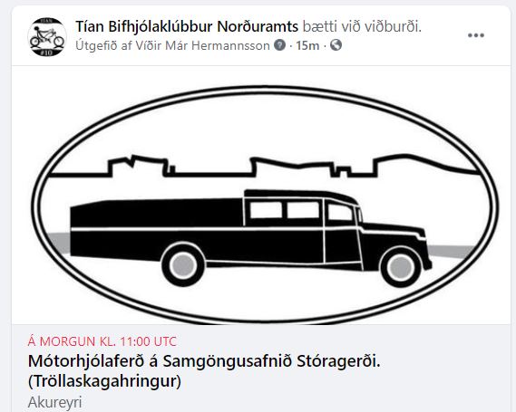 Hjólaferð á Samgönguminjasafnið Stóragerði