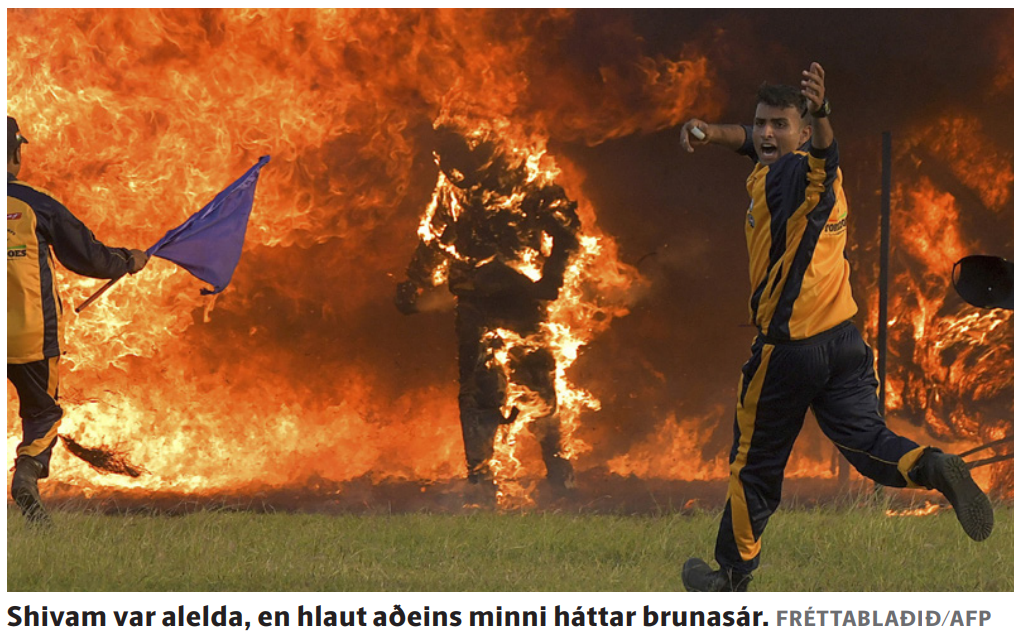 Heimsmetsferð í gegnum logandi göng