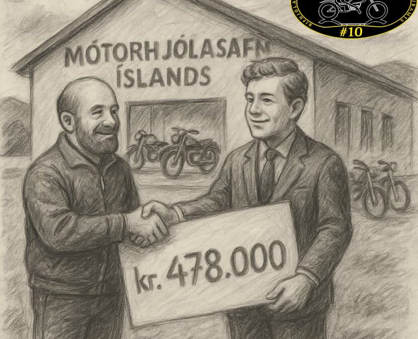 Tían styrkir mótorhjólasafnið