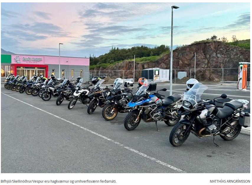 Gegn á­ætluðu kílómetragjaldi stjórn­valda á bif­hjól