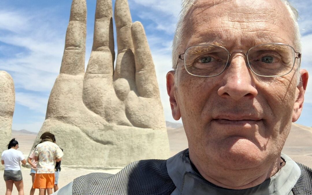 Á ferðalagi í Suður Ameríku.