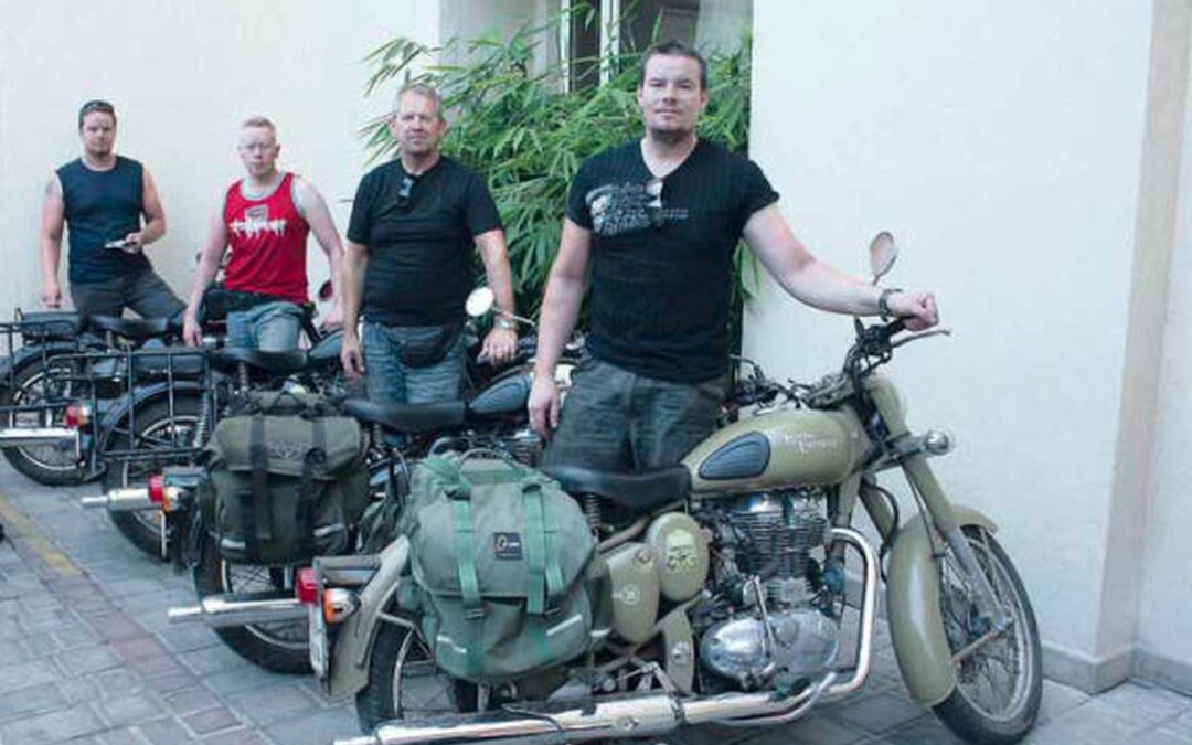 Indlandsferð á mótorhjólum