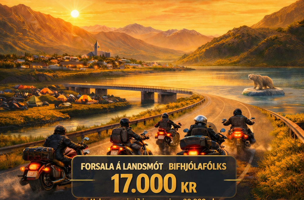 PRESALE of Landsmót biker rally