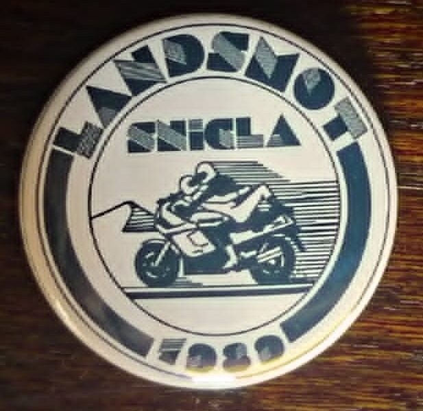 Landsmótsmerki Snigla 1989